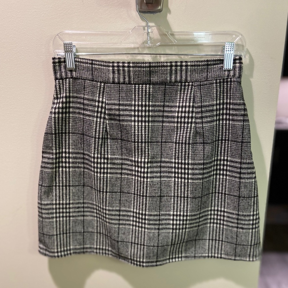 Plaid skirt